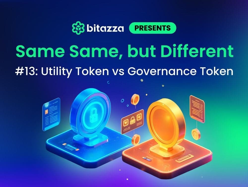 Same Same, but Different #13: Utility Token vs Governance Token