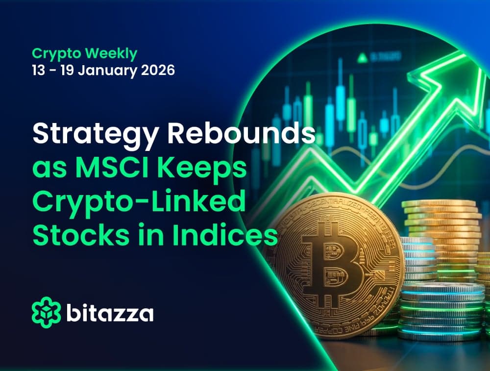 Strategy Rebounds as MSCI Keeps Crypto-Linked Stocks in Indices