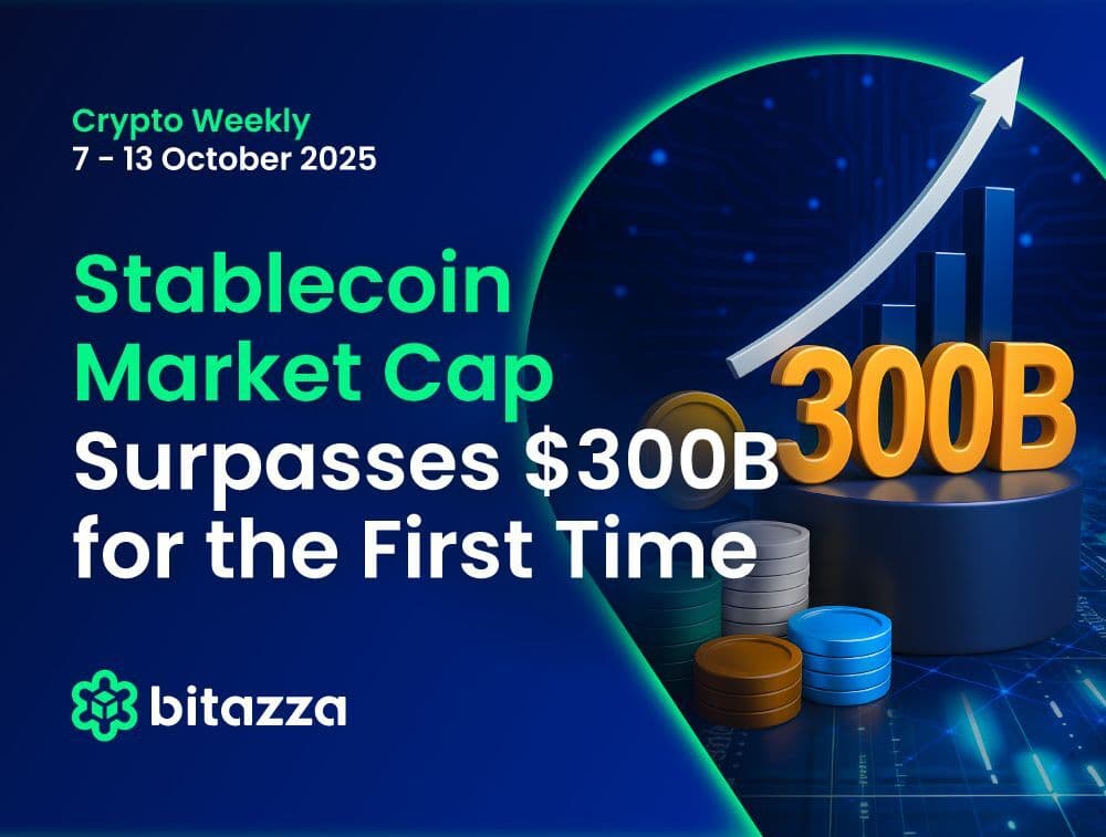 Stablecoin Market Cap Surpasses $300 Billion for the First Time