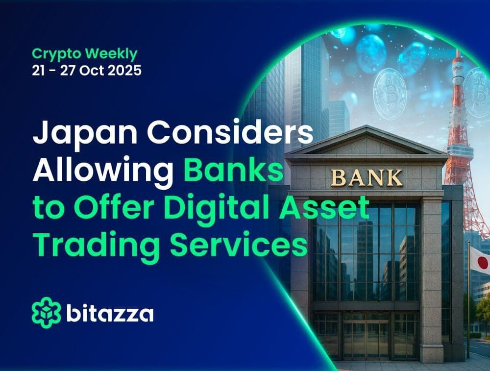 Japan Considers Allowing Banks to Offer Digital Asset Trading Services