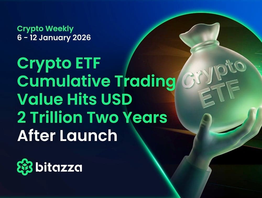 Crypto ETF Cumulative Trading Value Hits USD 2 Trillion Two Years After Launch