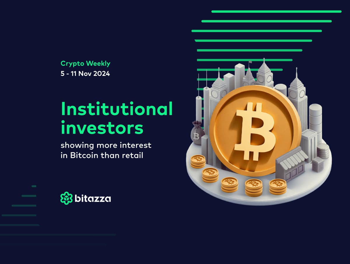 Institutional investors showing more interest in Bitcoin than retail