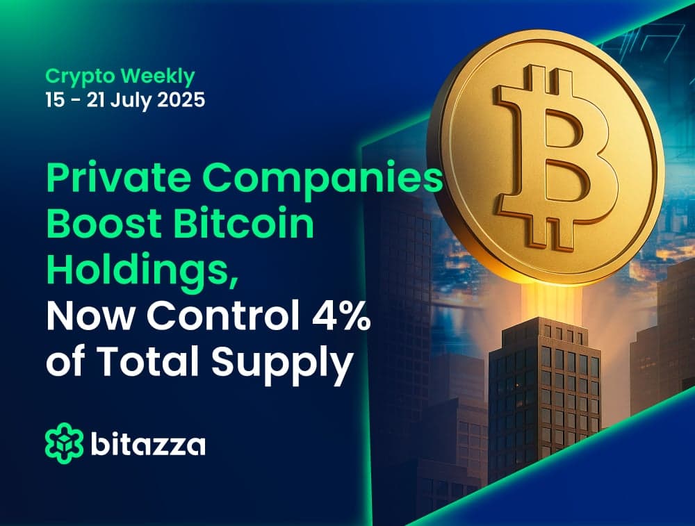 Private Companies Boost Bitcoin Holdings, Now Control 4% of Total Supply