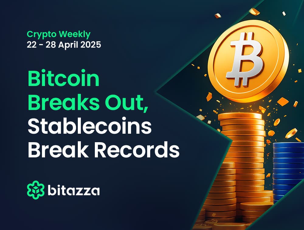 Bitcoin Breaks Out, Stablecoins Break Records