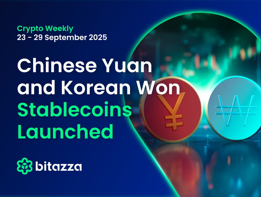 Chinese Yuan and Korean Won Stablecoins Launched