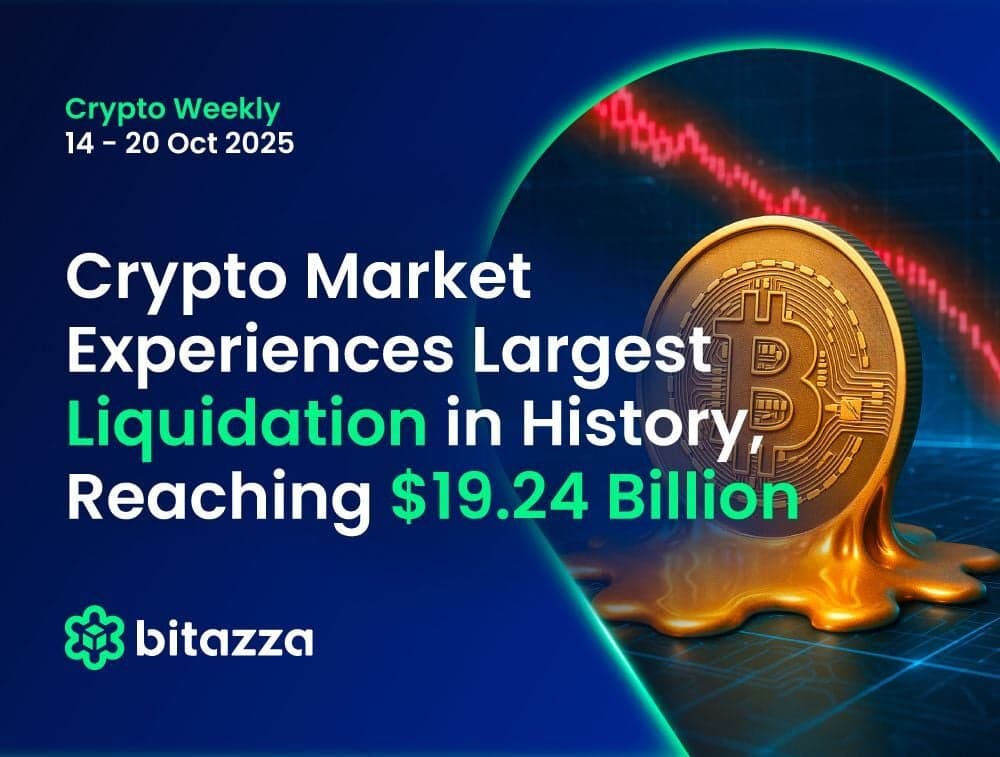 Crypto Market Experiences Largest Liquidation in History, Reaching $19.24 Billion